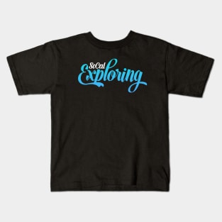 SoCalExploring Official Logo Collection Kids T-Shirt